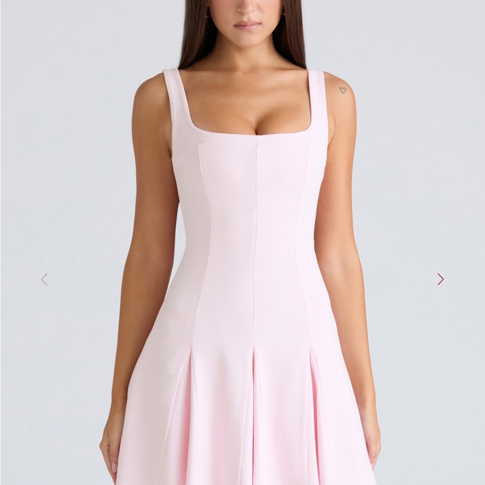 House of cb Amelie  Pink Sleeveless mini Dress - new - Picture 2 of 2